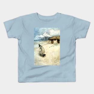 The Nurse's Story - The Hand of Glory - Ingoldsby Legends - Arthur Rackham Kids T-Shirt